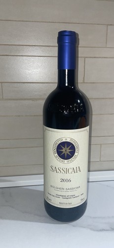 Sassicaia 2016 bottiglia vino - sassicaia,