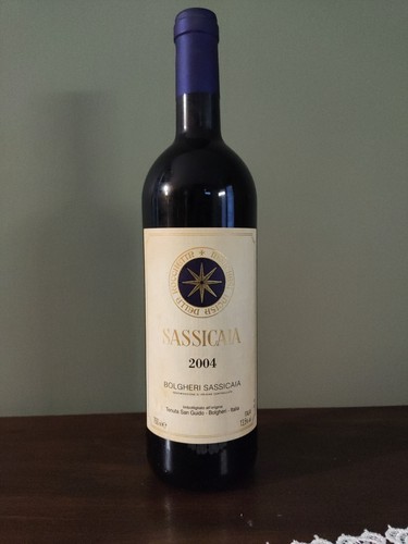 Sassicaia 2004 tenuta - sassicaia, san