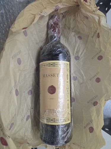 Masseto 2016 vino rosso - masseto, tenuta