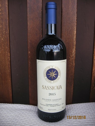 Bolgheri sassicaia 2015 doc - bolgheri,