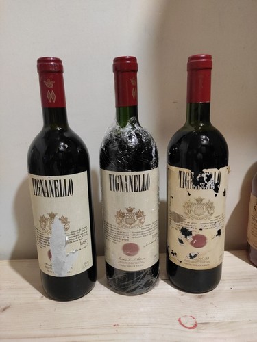 Bottiglie tignanello 1987 - 3, 1987-