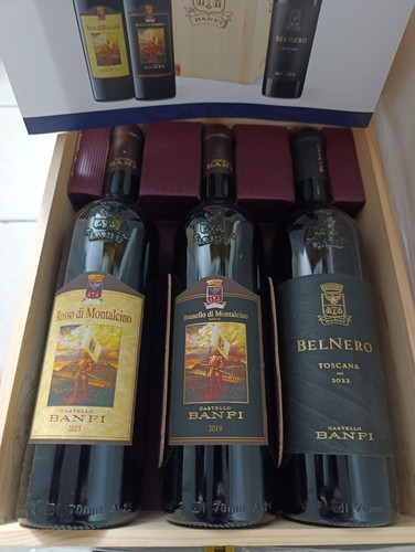 Castello banfi cofanetto legno - banfi,